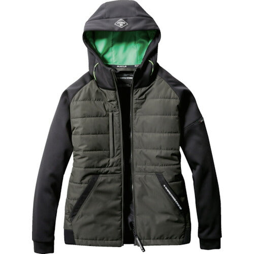 バートル TC防風フーディジャケット 3210-61-XL アーミカーキ 3210-61-XL