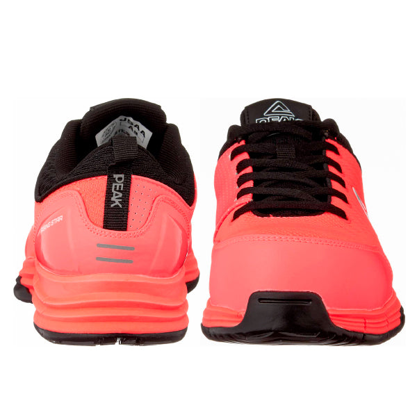 PEAK SAFETY セーフティシューズ WOK-4505 ホワイト・ローズピンク 安全靴 ピーク おしゃれ かっこいい 作業靴 スニーカー 樹脂先芯 耐油 耐滑 ローカット