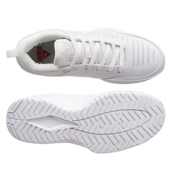 PEAK SAFETY セーフティシューズ WOK-4505 ホワイト・ローズピンク 安全靴 ピーク おしゃれ かっこいい 作業靴 スニーカー 樹脂先芯 耐油 耐滑 ローカット