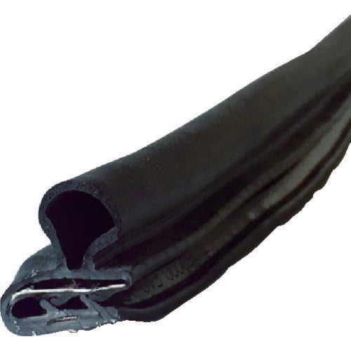 TRUSCO ワンタッチガスケット 2m EPDM 芯材入リ 板厚1.4mmマデ 横取リ付ケ WPFC3222MBK トラスコ