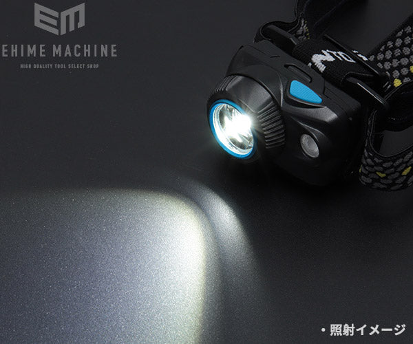 ジェントスのLEDヘッドライトの画像4