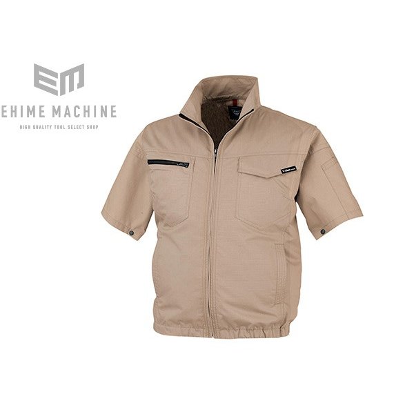 XEBECの空調服制電半袖ブルゾンの画像2