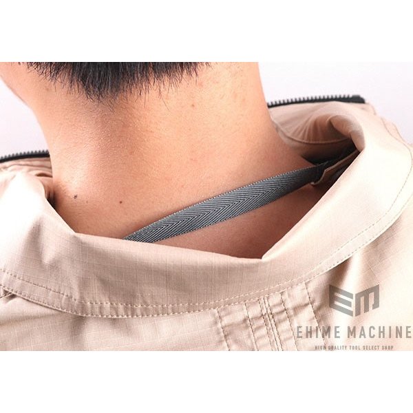 XEBECの空調服制電半袖ブルゾンの画像5