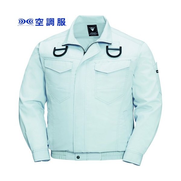 XEBECの綿ポリ混紡ペンタスフルハーネス仕様空調服の画像1