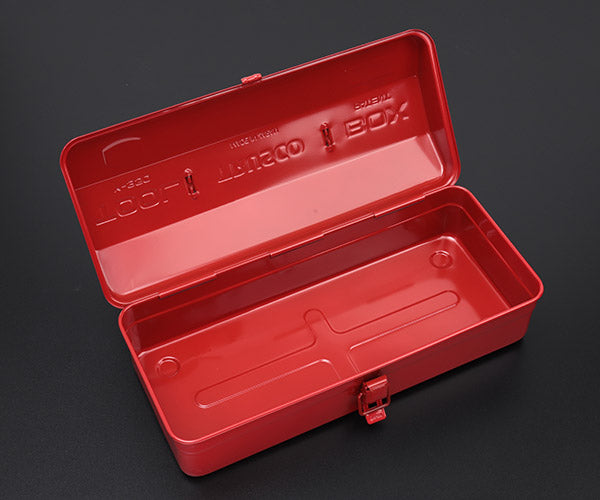 TRUSCO Y-350-R 山型工具箱 レッド 赤 373×164×124mm トラスコ
