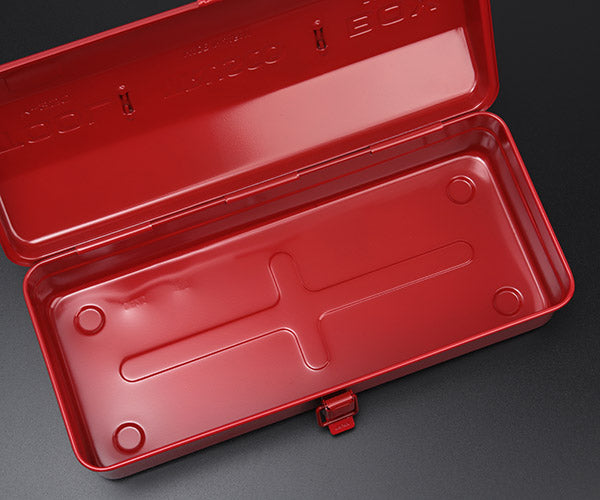 TRUSCO Y-350-R 山型工具箱 レッド 赤 373×164×124mm トラスコ