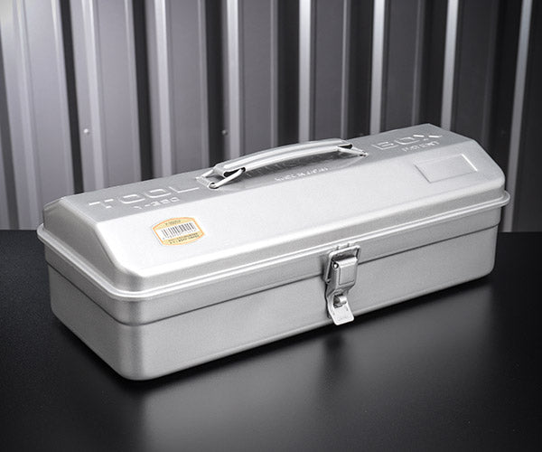 TRUSCO Y-350 山型工具箱 シルバー 銀 373×164×124mm トラスコ