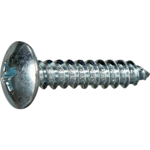 TRUSCO トラス頭タッピングねじ 1種A ユニクロ M3×8 50本入 少量パック Y837-0308