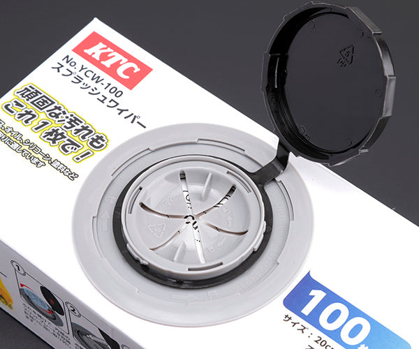 KTC スプラッシュワイパー 洗浄シート 100枚入 YCW-100 油 グリス 汚泥 シリコンコーキング材 塗装 あらゆる汚れに