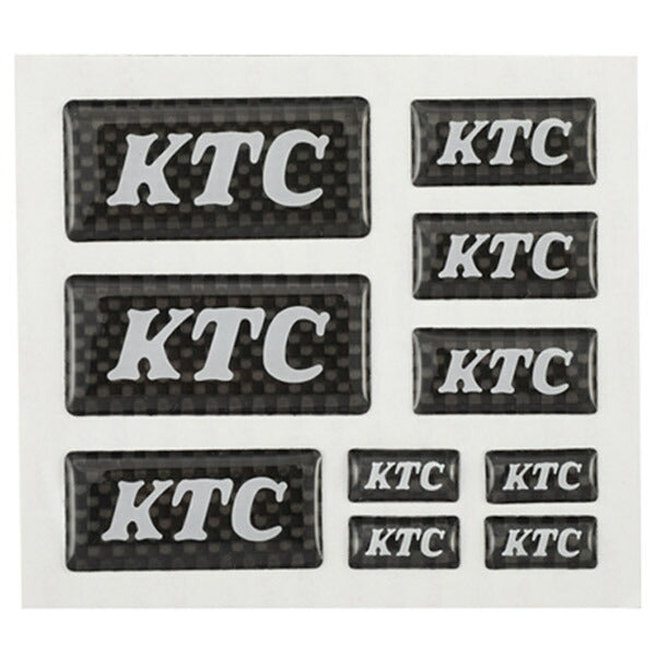 KTC KTCリアルカーボン3Dステッカー (YG-284)(4989433868219) 京都機械工具