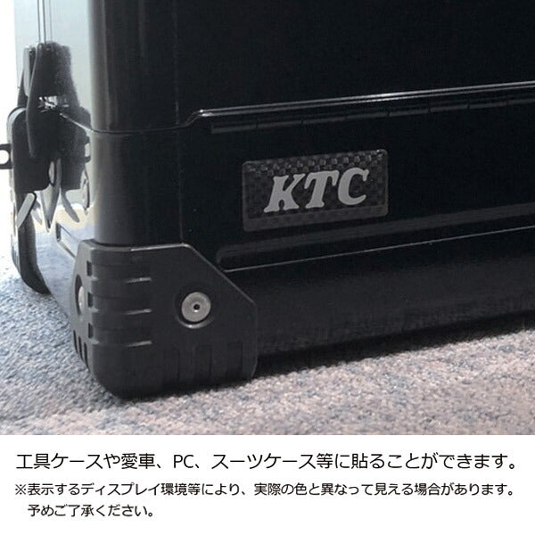 KTC KTCリアルカーボン3Dステッカー (YG-284)(4989433868219) 京都機械工具