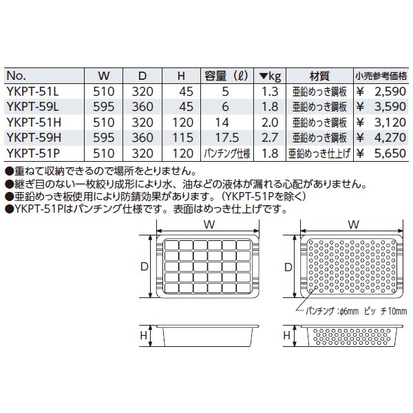 京都機械工具のトレイの画像2