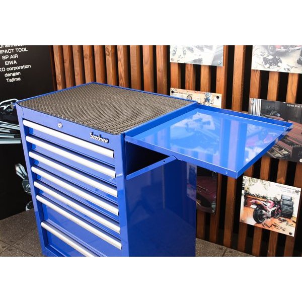 シーズニュー青のサイドテーブルの画像1