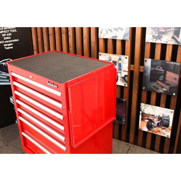 シーズニュー赤のサイドテーブルの画像2