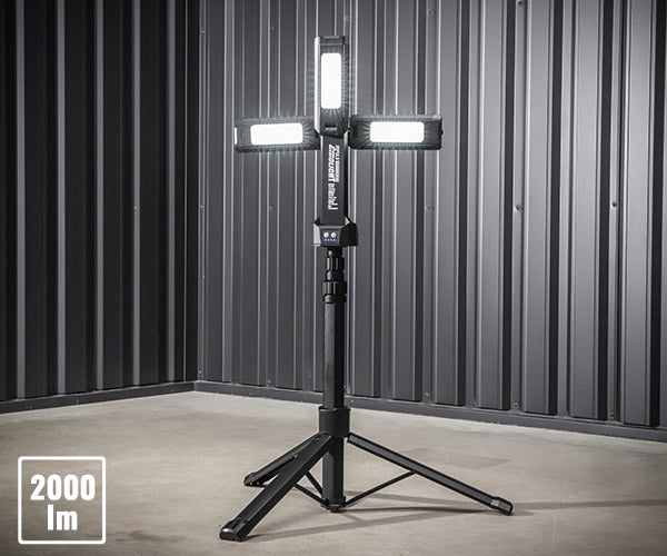 カワシマ盛工 自在3灯式LEDライト ギドライト ZA-GL2000