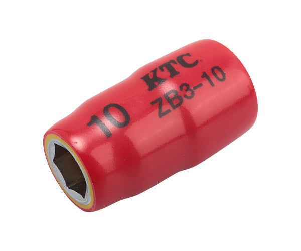 KTC 9.5sq. 絶縁ソケット 10mm ハイブリッド車用工具 ZB3-10