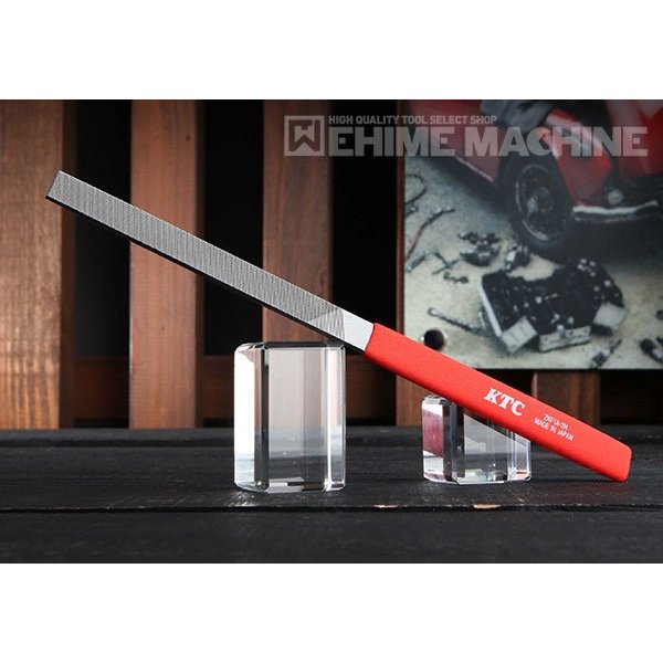 KTC ヤスリ(平形) 金属加工用ヤスリ zkf1a-2h【エヒメマシン】