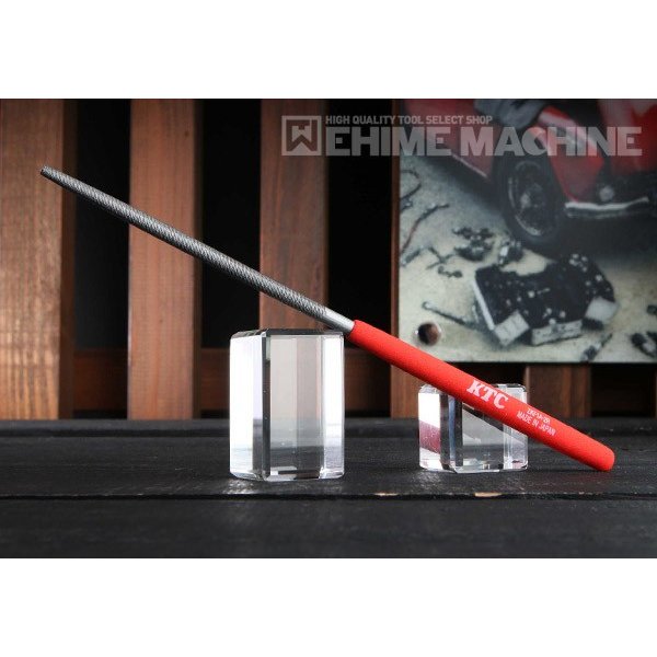 KTC ヤスリ(丸形) 金属加工用ヤスリ zkf1a-2r【エヒメマシン】