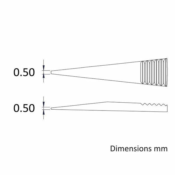 日本正規品 アイデアルテック 0.5MM ステンレスピンセット(耐酸/磁) (00D.SA.6.ITE)(7640174711710) ideal-tek