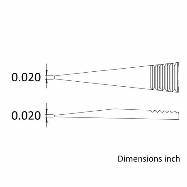 日本正規品 アイデアルテック 0.5MM ステンレスピンセット(耐酸/磁) (00D.SA.6.ITE)(7640174711710) ideal-tek