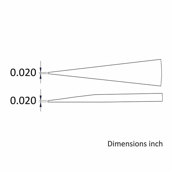 日本正規品 アイデアルテック 0.5MM ステンレスピンセット(耐酸/磁) (00.SA.6.ITE)(7640174711536) ideal-tek