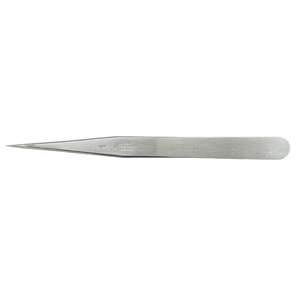 日本正規品 デュモン ピンセット NO.1 カーボンスチール (0101-1-PO)(7640126715933) DUMONT