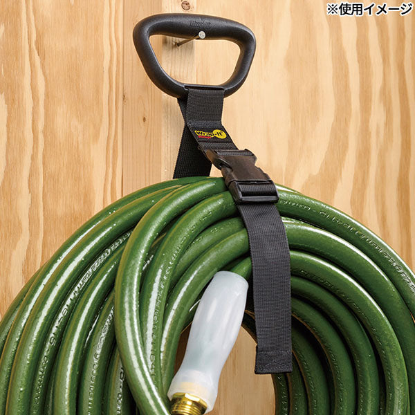 Wrap-It クリップ付収納ストラップ 25インチ BK 100-CNC-25BL (0810016856597) ラップイット