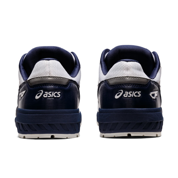 アシックス 安全靴 ウィンジョブ CP209 BOA ホワイト／ピーコート (1271a029.102) ローカット メッシュ ASICS おしゃれ かっこいい 作業靴 スニーカー