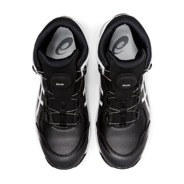 アシックス 安全靴 ウィンジョブ CP304 BOA ブラック×ホワイト 3E