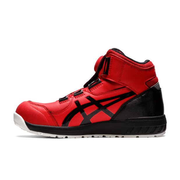 アシックス 安全靴 ウィンジョブ CP304 BOA クラシックレッド×ブラック