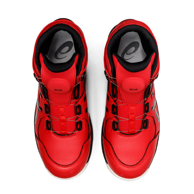 アシックス 安全靴 ウィンジョブ CP304 BOA クラシックレッド×ブラック