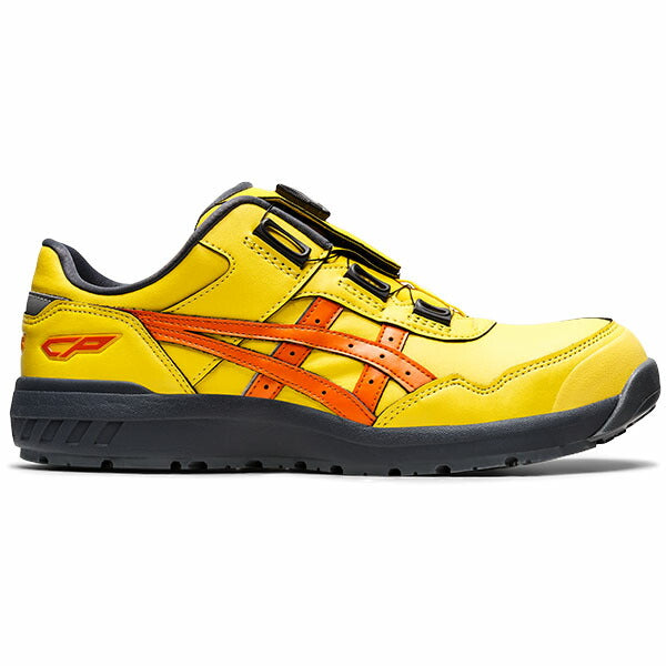 k*a様 ASICS CP306 BOA 安全靴 イエロー/オレンジ ウィンジョブ アシックス asics 安全靴 boa CP306 ローカット おしゃれ
