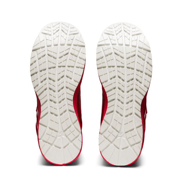 [新作] アシックス 安全靴 ウィンジョブCP120（1273A062.600）クラシックレッド×ホワイト ASICS ベルトタイプ おしゃれ かっこいい 作業靴 スニーカー 赤 白
