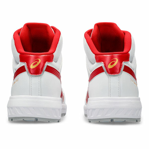 アシックス 安全靴 ウィンジョブ CP218 ホワイト×クラシックレッド 3E