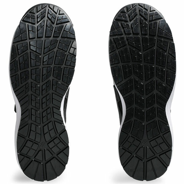 [24AW 新作] アシックス 安全靴 1273A095.001 ウィンジョブ CP309 BOA ブラック×ガンメタル ASICS ローカット 人工皮革 作業靴 スニーカー