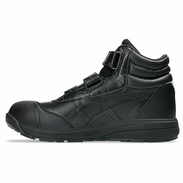 アシックス 安全靴 ウィンジョブ CP312 ブラック×ブラック (1273A111.001) 3E相当 ハイカット ベルトタイプ 人工皮革 JSAA A種 22.5~32.0cm ASICS