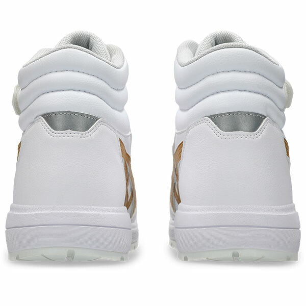 アシックス 安全靴 ウィンジョブ CP312 ホワイト×ピュアゴールド 3E