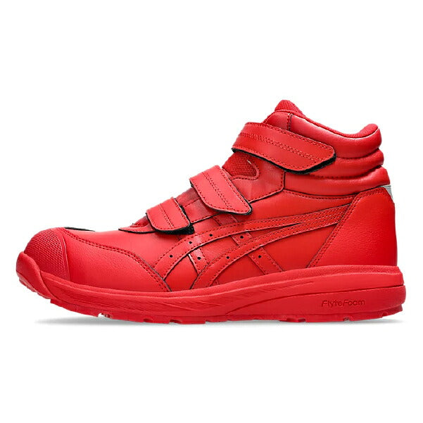 アシックス 安全靴 ウィンジョブ CP312 クラシックレッド×クラシックレッド 3E相当 ハイカットベルトタイプ JSAA A種 22.5～32.0cm (1273A111.600) ASICS