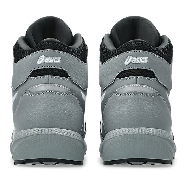 アシックス 安全靴 ウィンジョブ CP314 BOA グラベル×ホワイト 3E相当 ハイカット ダイヤル式 JSAA A種 22.5～30.0cm (1273A124.020) ASICS