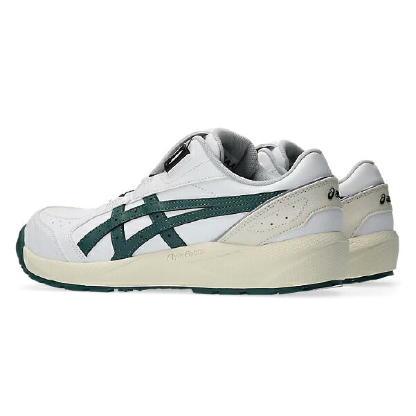 アシックス 安全靴 ウィンジョブ CP316 BOA ホワイト×ダークネプチューン 3E相当 ローカット ダイヤル式 JSAA A種 22.5～30.0cm (1273A139.100) ASICS