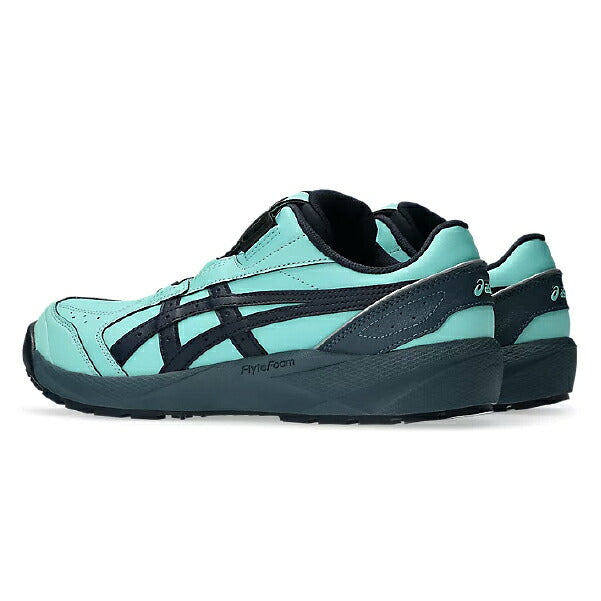 [26AW限定品] アシックス 安全靴 ウィンジョブ CP316 BOA LC イルミネイトミント×ローインディゴ 3E相当 ローカット ダイヤル式 JSAA A種 (1273A178.400) ASICS