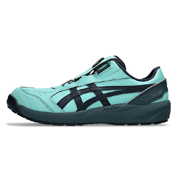 [26AW限定品] アシックス 安全靴 ウィンジョブ CP316 BOA LC イルミネイトミント×ローインディゴ 3E相当 ローカット ダイヤル式 JSAA A種 (1273A178.400) ASICS