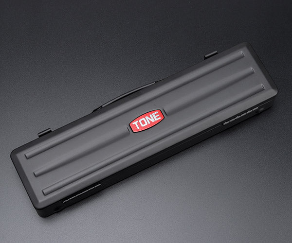 トネ(TONE) ソケットレンチセット 1570MBK 差込角9.5mm(3 8") ブラック 内容17点 - 1