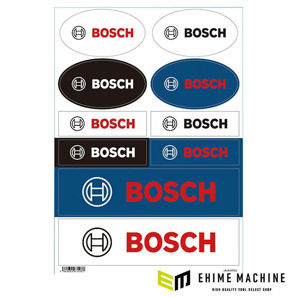 日本正規品 ボッシュ ロゴステッカー2023 1619JB0322 (4969655810937) BOSCH