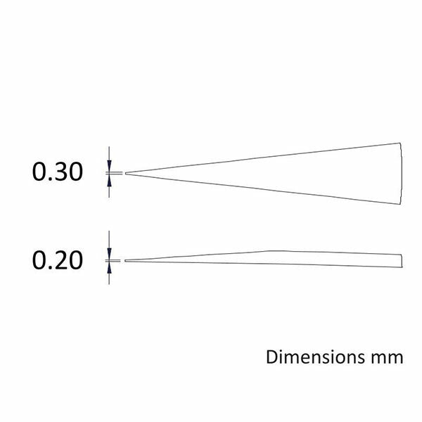 日本正規品 アイデアルテック エポキシコーティングESDステンレスピンセット (1.SA.NE.6.IT)(7640144711139) ideal-tek