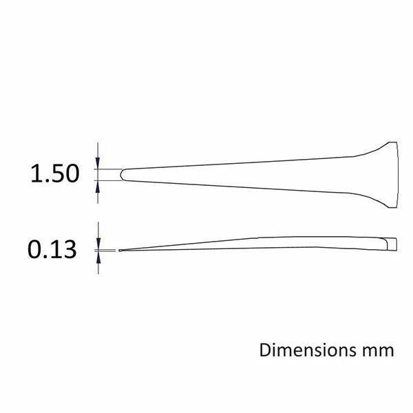 日本正規品 アイデアルテック 1.5MM ステンレスピンセット(耐酸/磁) (2AE.SA.0.IT)(7640174710409) ideal-tek