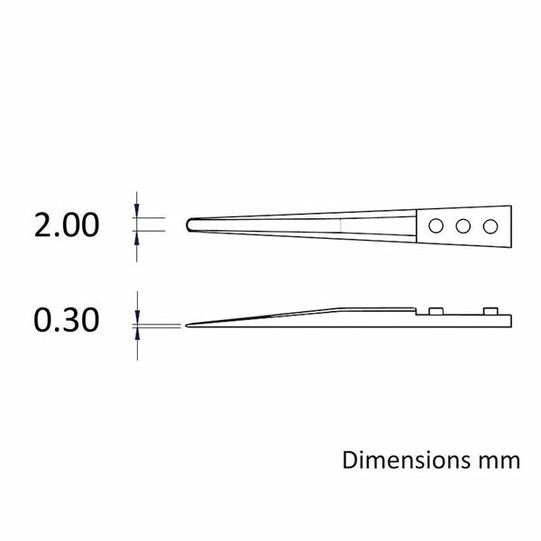 日本正規品 アイデアルテック セラミックチップ交換式 ステンレスピンセット (2AMZ.SA.0.IT)(7640144714536) ideal-tek