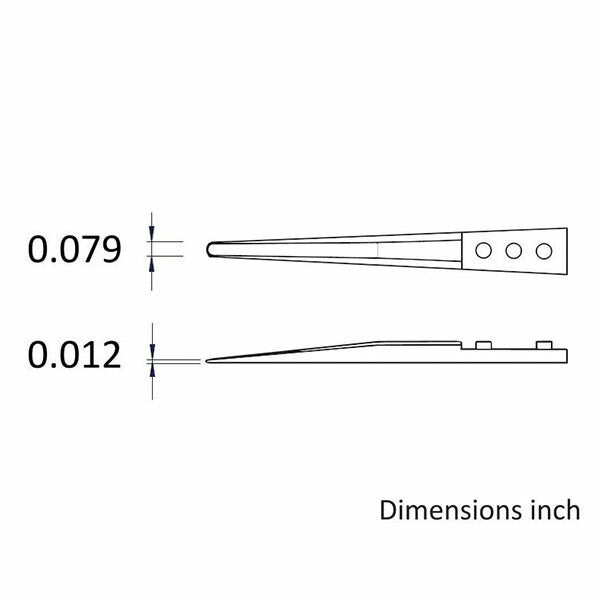日本正規品 アイデアルテック セラミックチップ交換式 ステンレスピンセット (2AMZ.SA.0.IT)(7640144714536) ideal-tek