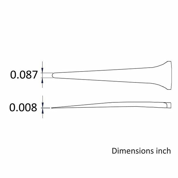 日本正規品 アイデアルテック 2.2MM ステンレスピンセット(耐酸/磁) (2A.SA.6.ITE)(7640174711543) ideal-tek