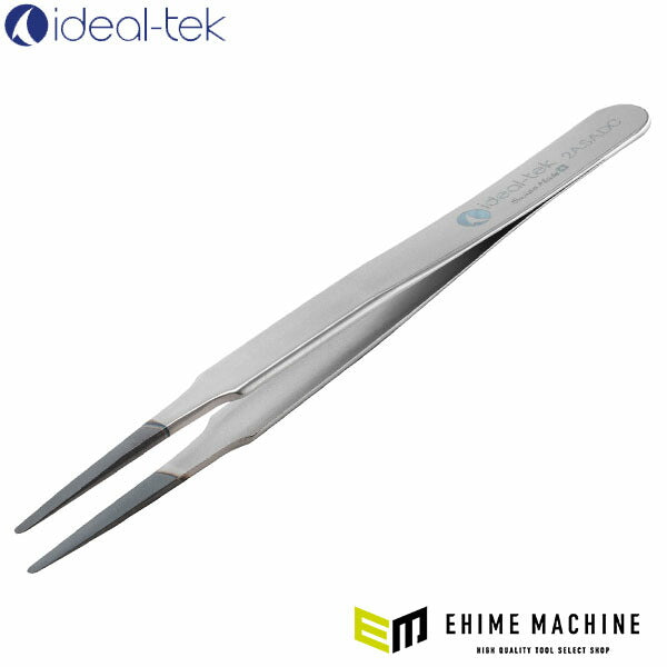 日本正規品 アイデアルテック DC ESDステンレスピンセット(耐酸/磁) (2A.SA.DC.0.IT)(7640144710248) ideal-tek